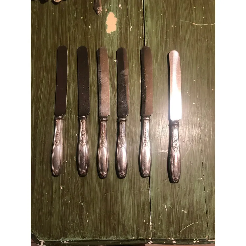 Vintage Rogers Bros 1847 Silverware Set of 60 Pieces AMBASSADOR Silverplate